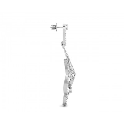 Devya Diamond Dangle Drop Earrings
